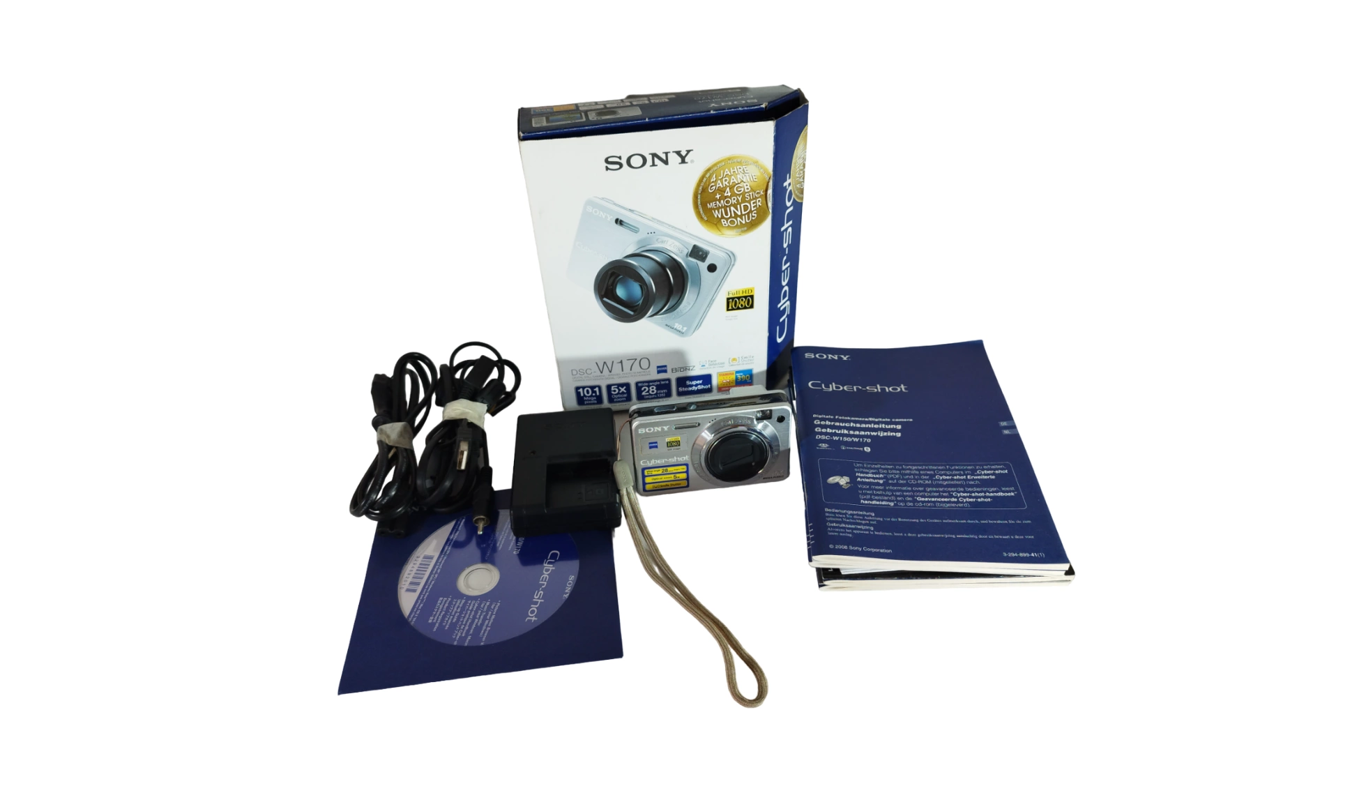 Multilingue & BOXED* Appareil Photo Numérique Compact Sony Multilingue & BOXED* Appareil Photo Numérique Compact Sony