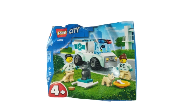 LEGO City - L'intervention du véhicule vétérinaire de face