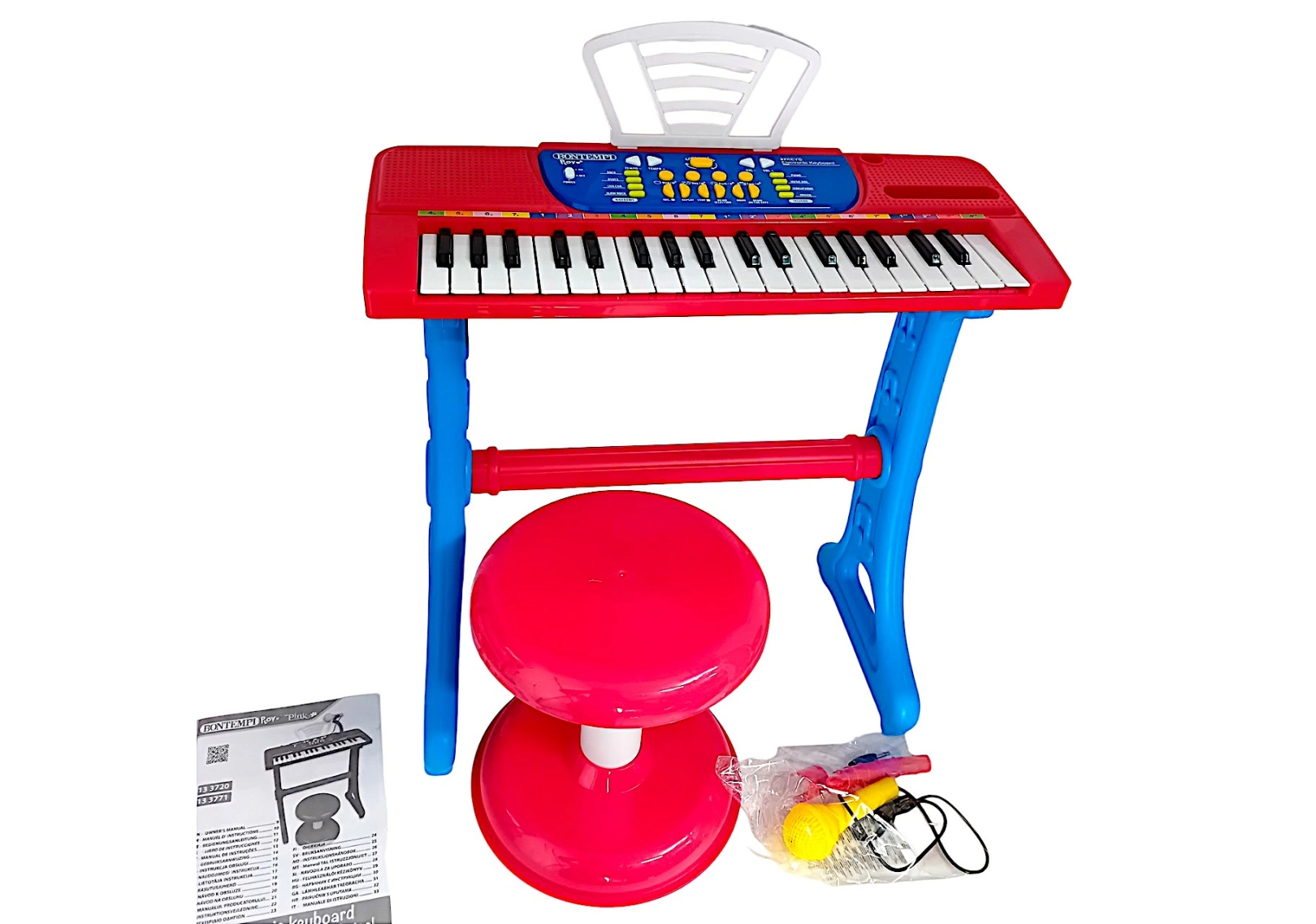 Instruments de musiques Bontempi Piano à bouche 10 touches : 31 cm Instruments de musiques Bontempi Piano à bouche 10 touches : 31 cm