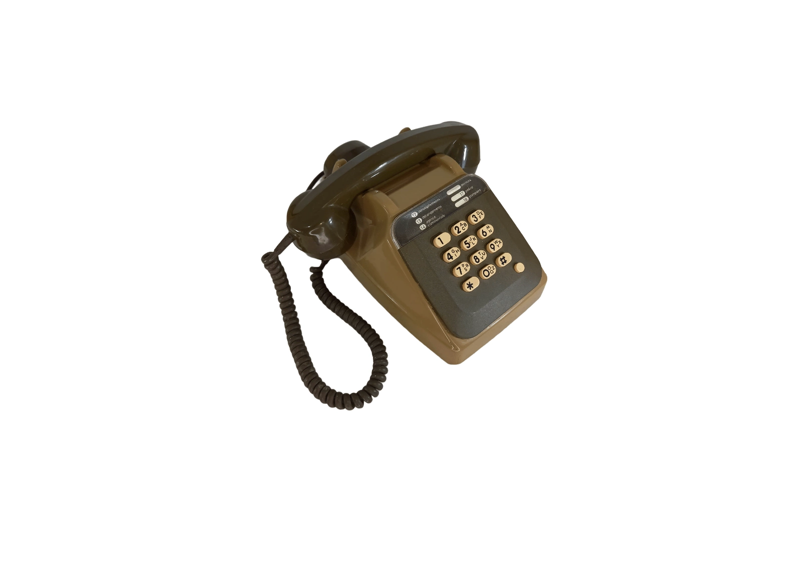 Téléphone à touches vintage Socotel - beige Téléphone à touches vintage Socotel - beige
