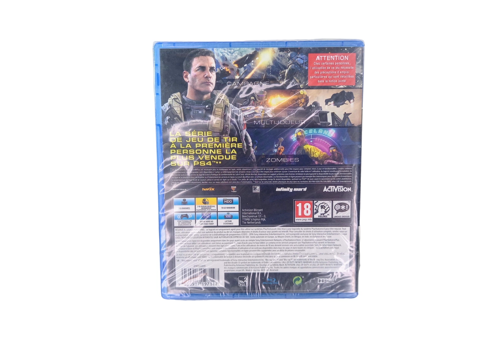 Call of Duty: Infinite Warfare (PS4) použité Call of Duty: Infinite Warfare (PS4) použité