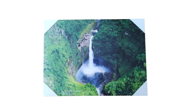 Photo de la Toile imprimée cascade Grand Bassin de face