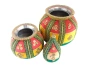 Pots décoratifs Indien 3 en 1 pour mariage