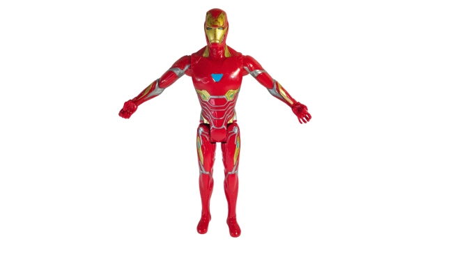 Photo de la figurine Iron man de face