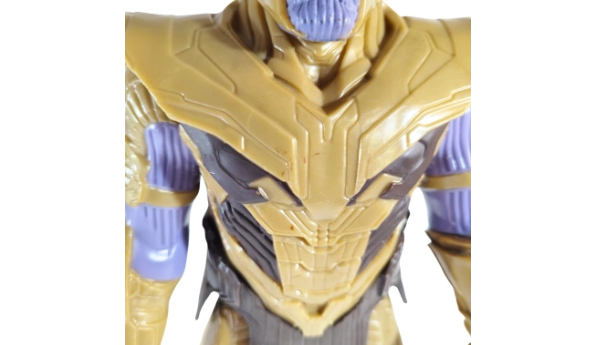 Photo de la trace d'utilisation de la figurine Thanos