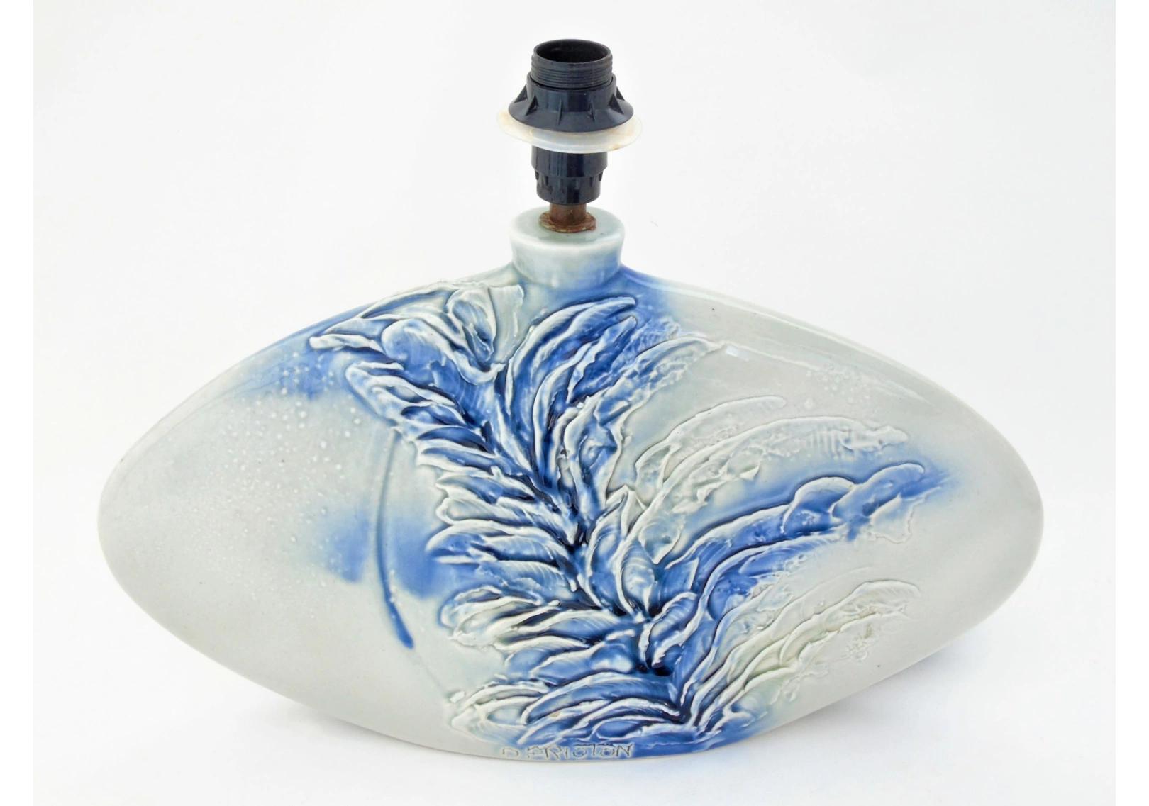 Pied de lampe en céramique par J.-C. Courjault 1960 Keraluc Pied de lampe en céramique par J.-C. Courjault 1960 Keraluc