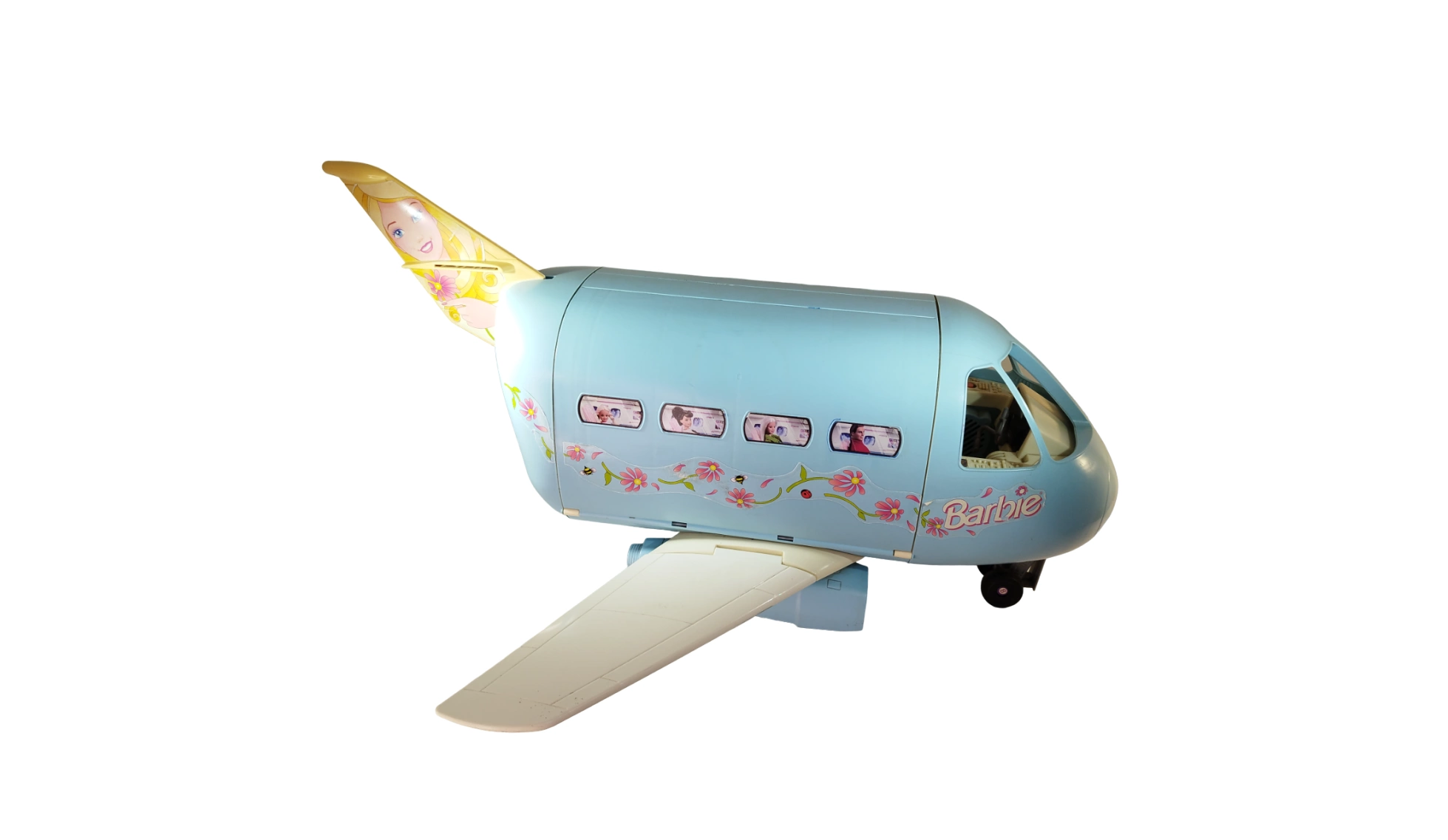 Avion online barbie bleu