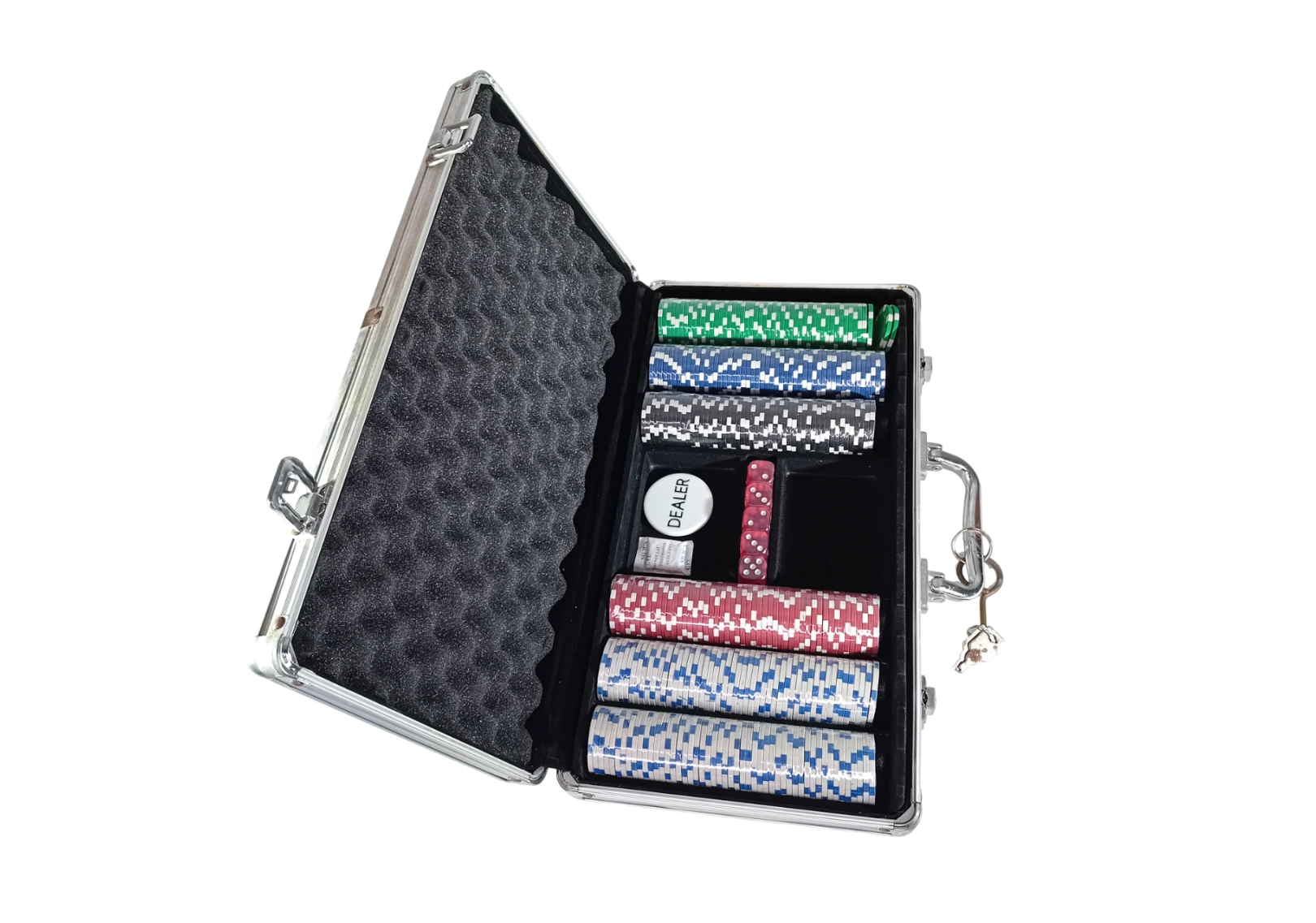 Mallette neuve de poker 300 jetons de Texas Hold'em - Jeux & Jouets Mallette neuve de poker 300 jetons de Texas Hold'em - Jeux & Jouets