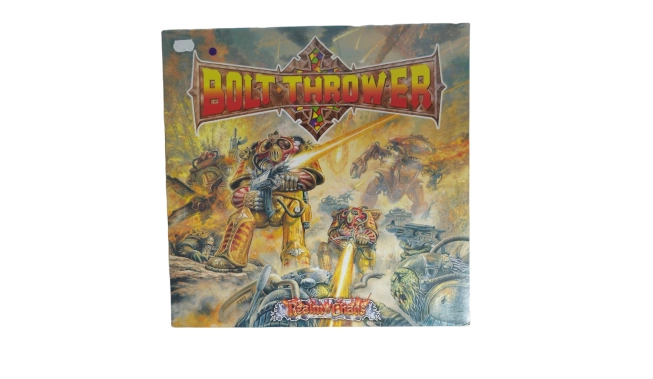 Photo de la pochette du vinyle Bolt Thrower - Realm Of Chaos vu de face