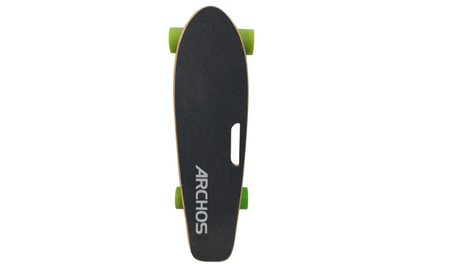 Skateboard électrique de face