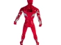 Photo de la figurine Iron man de dos avec les membres articulés