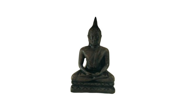 Petit Bouddha de méditation de face