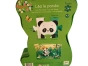 Puzzle Léo le panda - Djeco de dos