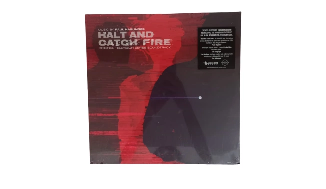 Photo de la pochrette du vinyle Paul Haslinger - Halt And Catch Fire vu de face