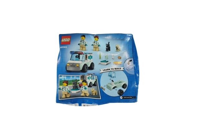 LEGO City - L'intervention du véhicule vétérinaire de dos