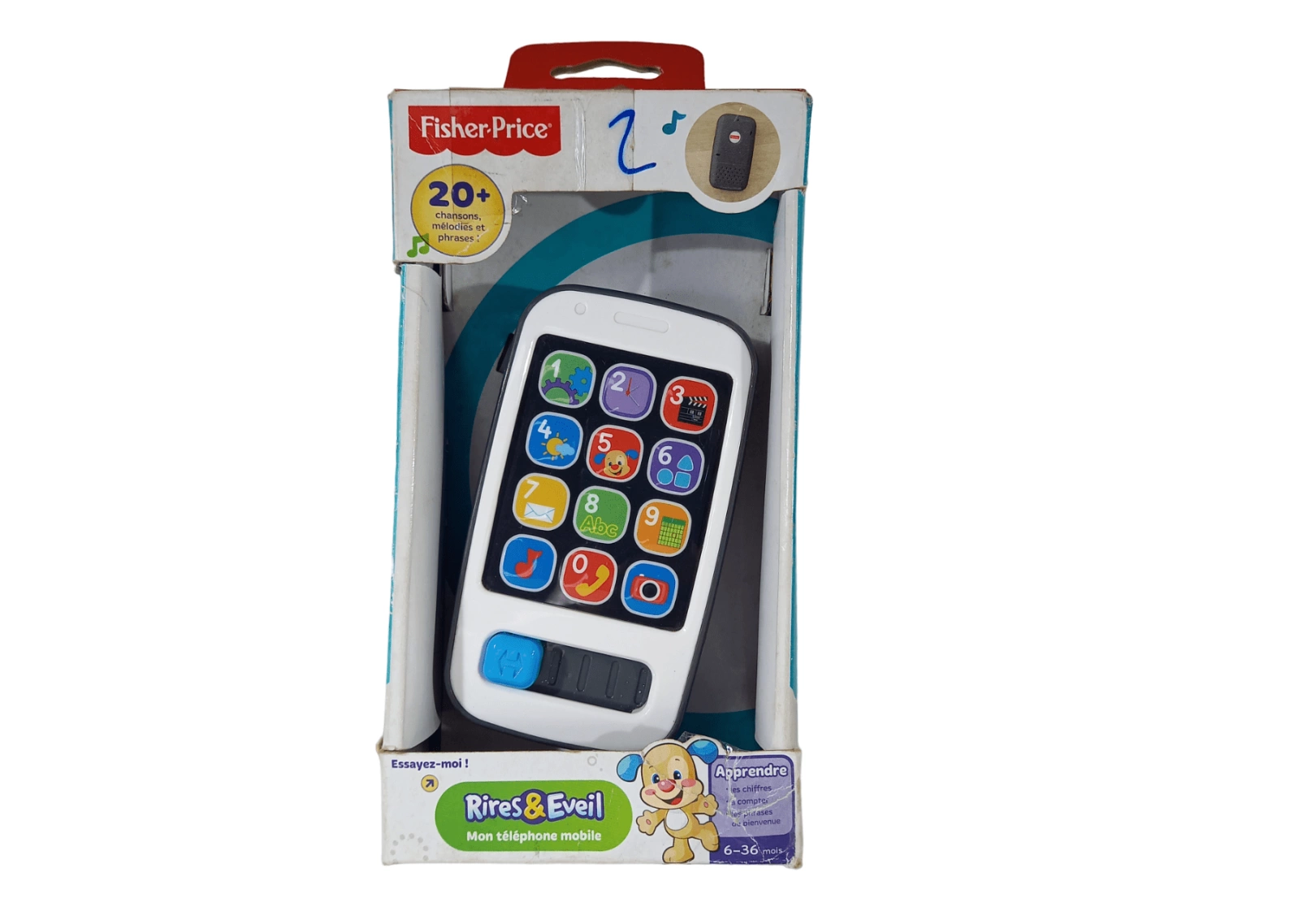 Jouet d'éveil Fisher Price Mon téléphone mobile Jouet d'éveil Fisher Price Mon téléphone mobile