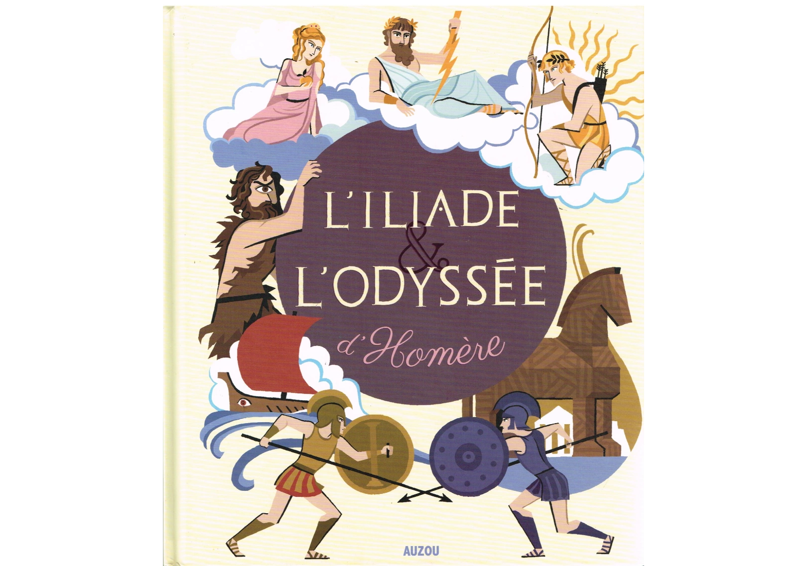 Page De Garde De L'iliade Homere Classique Abreger L'Iliade et l'Odyssée d'Homère | Emmaüs Grand Sud