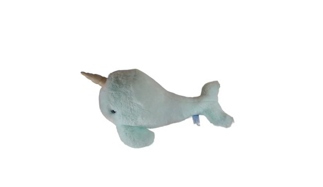 Peluche baleine licorne - Gipsy de côté