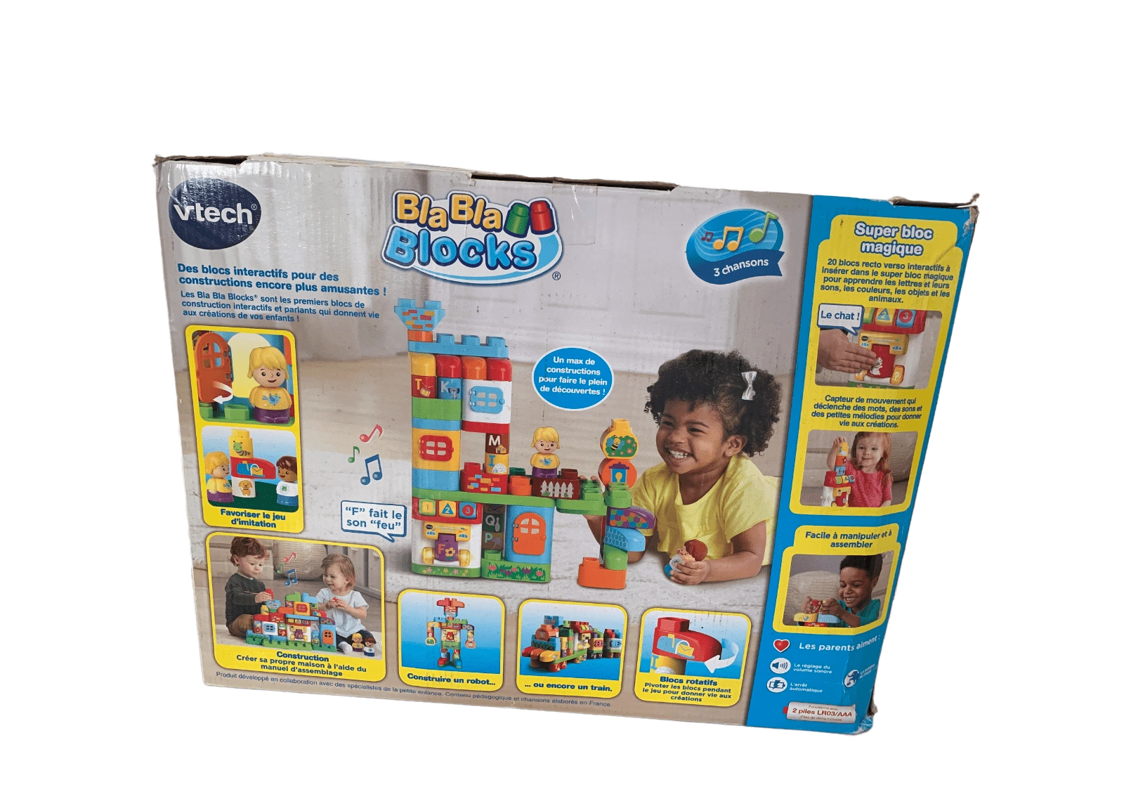 Ma maison alphabet interactive - Bla Bla Blocks -Vtech | Emmaüs Grand Sud