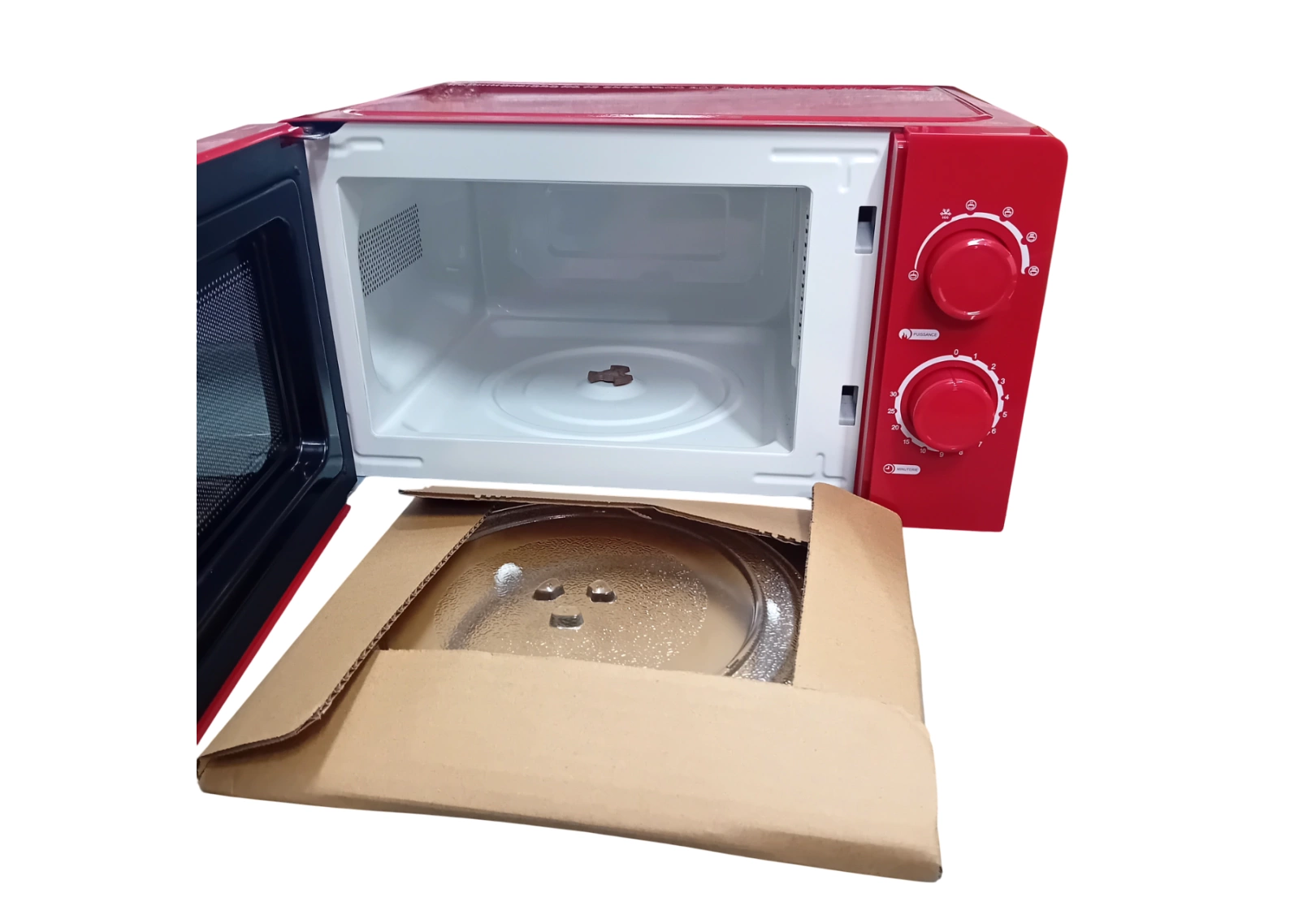 Micro Rouge Micro-ondes Surfline SMS200RD Rouge – Design moderne et cuisson rapide ...