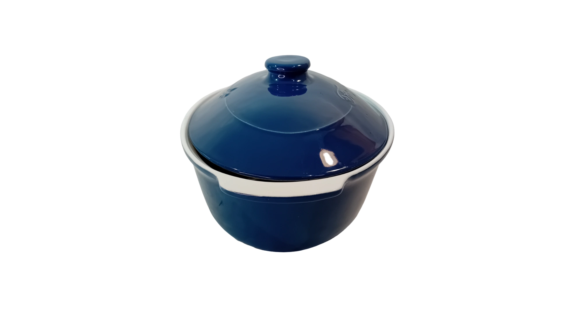 Cocotte Fontignac avec couvercle 29 CM BLEU Cocotte Fontignac avec couvercle 29 CM BLEU