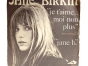 Disque vinyle 45 T Jane Birkin - Je t'aime moi non plus