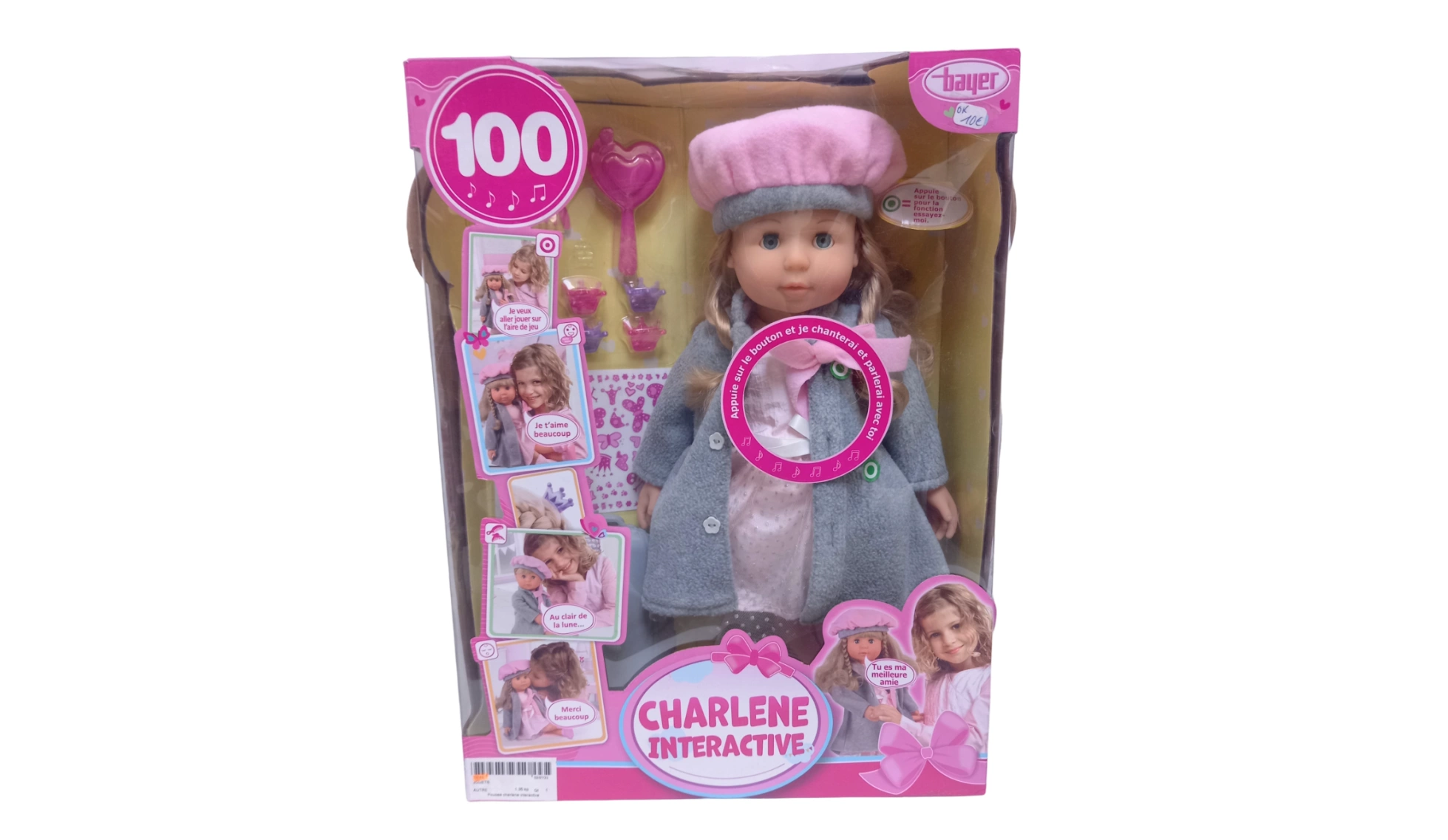 Poupée interactive Charlene