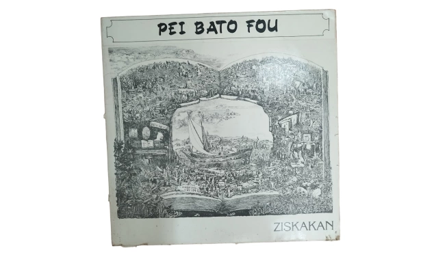 Photo de la pochette du Double vinyle Ziskakan - Péi bato fou