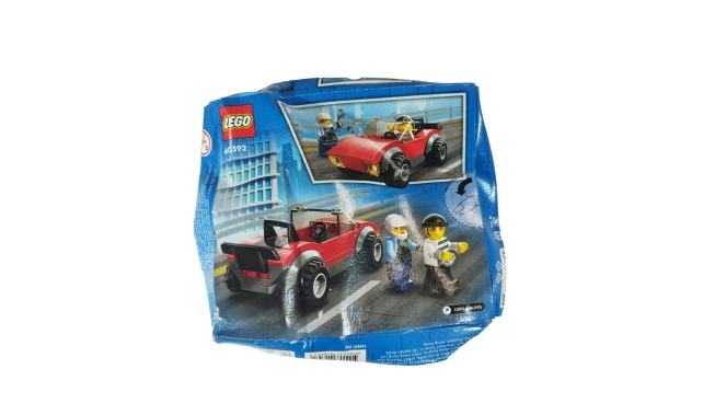 LEGO City - La course-poursuite de la moto de police de dos