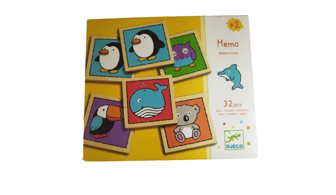 Photo de la boîte de face du jeu Mémo-Nimo - Djeco