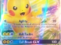 Carte Pokémon Pikachu GX Holographique