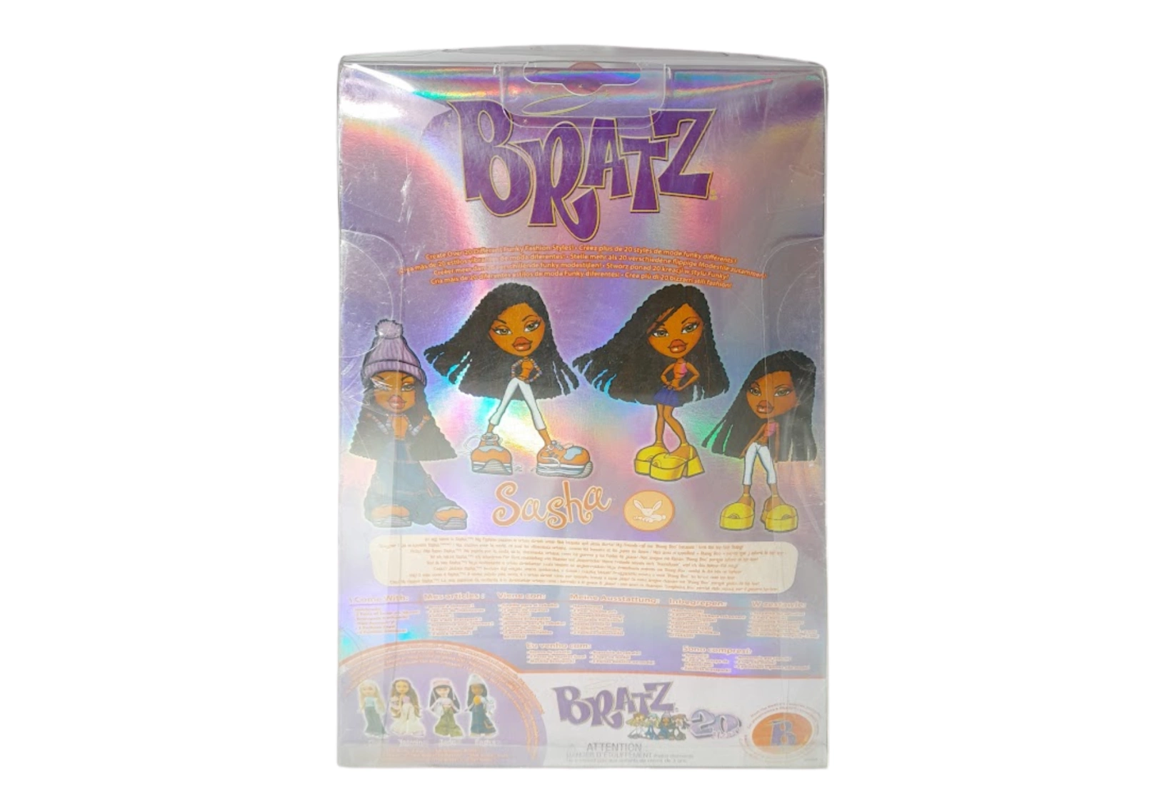 Bratz Fashion Pixiez Sasha - Poupée Fantaisie à Collectionner Avec De Vrais Vetements Et Accessoires Les Ailes Se Transforment En Bague Mauve Bratz Fashion Pixiez Sasha - Poupée Fantaisie à Collectionner Avec De Vrais Vetements Et Accessoires Les Ailes Se Transforment En Bague Mauve
