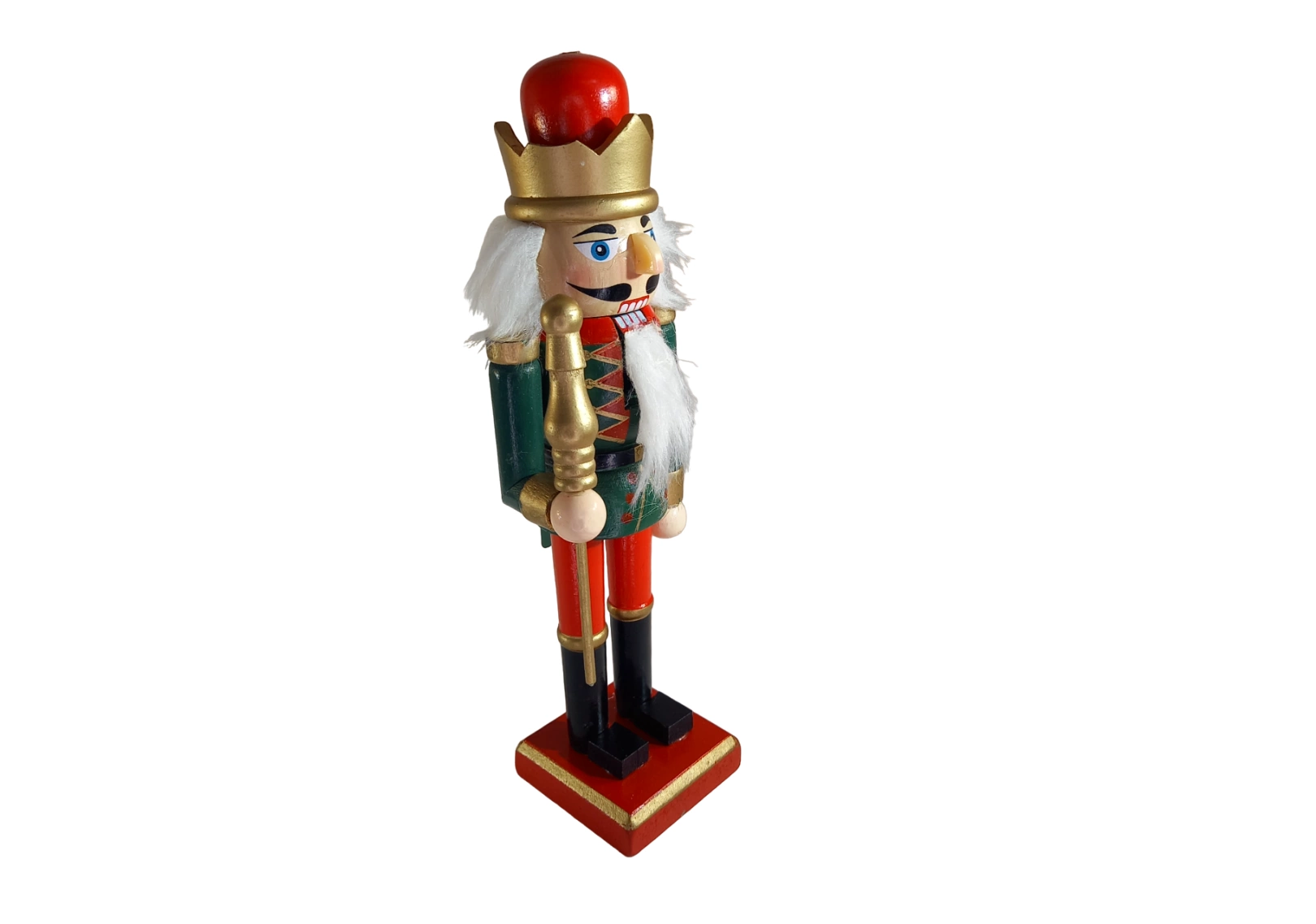 Soldat Casse-Noisette avec lumières LED, décoration de Noël en résine Soldat Casse-Noisette avec lumières LED, décoration de Noël en résine