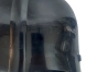 Photo des rayures visible sur le masque du Kit sabre laser télescopique + masque Dark Vador
